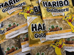 *LIMITED EDITION* Haribo “PINEAPPLE” Gummi Bears Gummy Candy {10 BAGS}