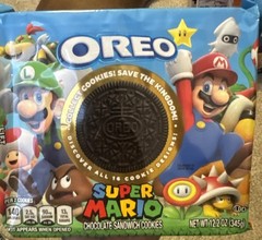 SUPER MARIO Oreo Limited Edition Sandwich Cookies 12.2oz (345g) NEW SEALED