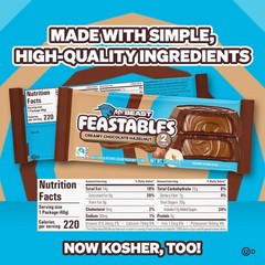 MrBeast Feastables Hazelnut Cups, 24 Count, Milk Chocolate with Creamy Hazeln…
