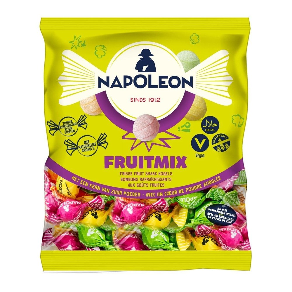 Napoleon Bonbons Fruchtmix Napoleon Fruitmix Candy Bonbons 1kg