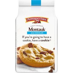 Pepperidge Farm Montauk Soft Baked Milk Chocolate Chunk Cookies, 8.6 Oz Bag (8 C