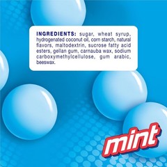 Chewy Mint Candy Roll, Mint Candies, 14 Pieces Per Roll, 15 Count Party Pack