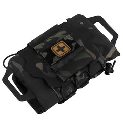 SABADO Rapid Deploy First Aid Kit Pouch Tactical IFAK Med Roll Carrier