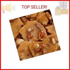 Home Style Peanut Brittle Candy by Smarty Stop (1 Pound (Pack of 1))