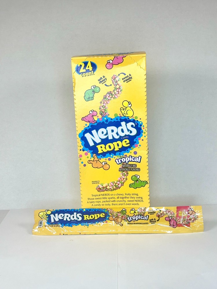 Tropical Nerds Rope Candy *Pick Amount* 0.92 oz Per Rope Ferrara Candy