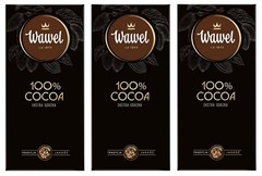 3 x Wawel Extra Dark Chocolate 100% Cocoa 3 x 80g – 240g/8.5oz