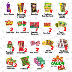 Mexican Candy Mix Assortment Snack (42 Count) Dulces Mexicanos Variety Of Best S