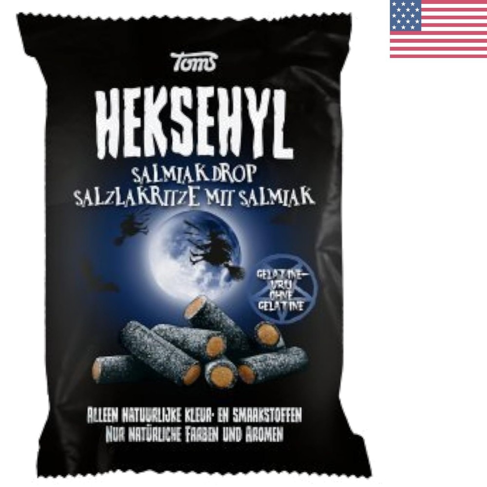 Indulge in 10.6 oz Soft Salty Sticks – Gourmet Licorice Filled with Salmiak