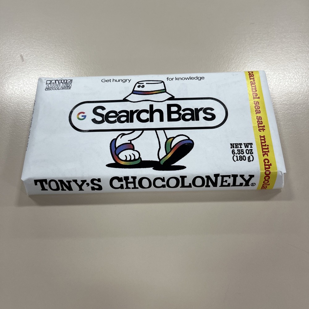 Google Search Bar Tony’s Chocolonely Collab LIMITED EDITION (Exp 2026)