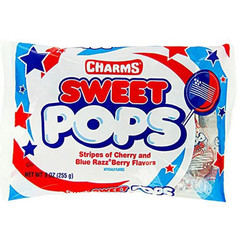 Charms Sweet Pops, in Assorted Fruit Flavors, 48-Count Box