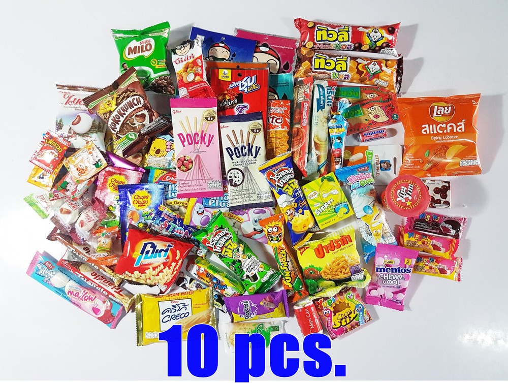 Lay’s Candy Snack Seaweed Pocky Box Set Variety of sweets asian popular (Random)