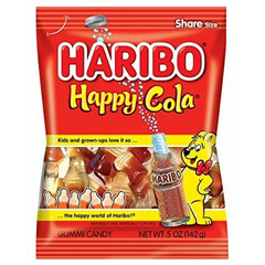Haribo Happy Cola Gummi Candy 12 ct Pack 5 oz Each Total 60 oz