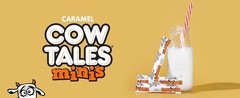Goetze’s Mini Vanilla Cow Tales, Original Caramel Minis, 4oz (3 Pack)