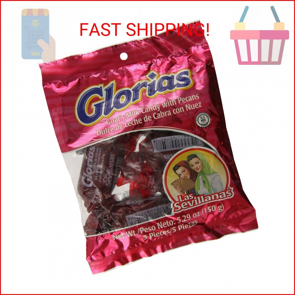 Las Sevillanas Glorias Pecan Candy, 5.2 Ounce