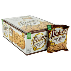 Linden’s Chocolate Chip Cookies 18 ct 1.8 oz Individually Wrapped