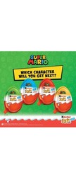 24 Pack Kinder Joy Super Mario Edition (Multi),Chocolate super Mario , 480 Gm.
