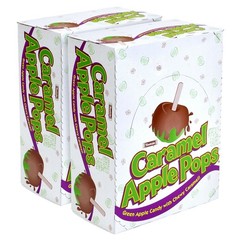 Green Rabbit 60004066 0.63 oz Caramel Apple Pops (96/Carton) New