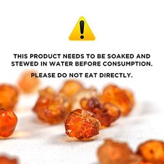 Natural Wild Peach Gum Edible Tears – Peach Blossom Resin Food Additive 454g