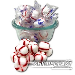 Soft Peppermint Puffs, Natural(1 Pound) Net Wt. 16oz. Candy Medium