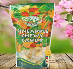 🍍(2 Bag) HAWAII FRUIT OF THE ISLANDS Brand Pineapple Chewy Candy 7oz