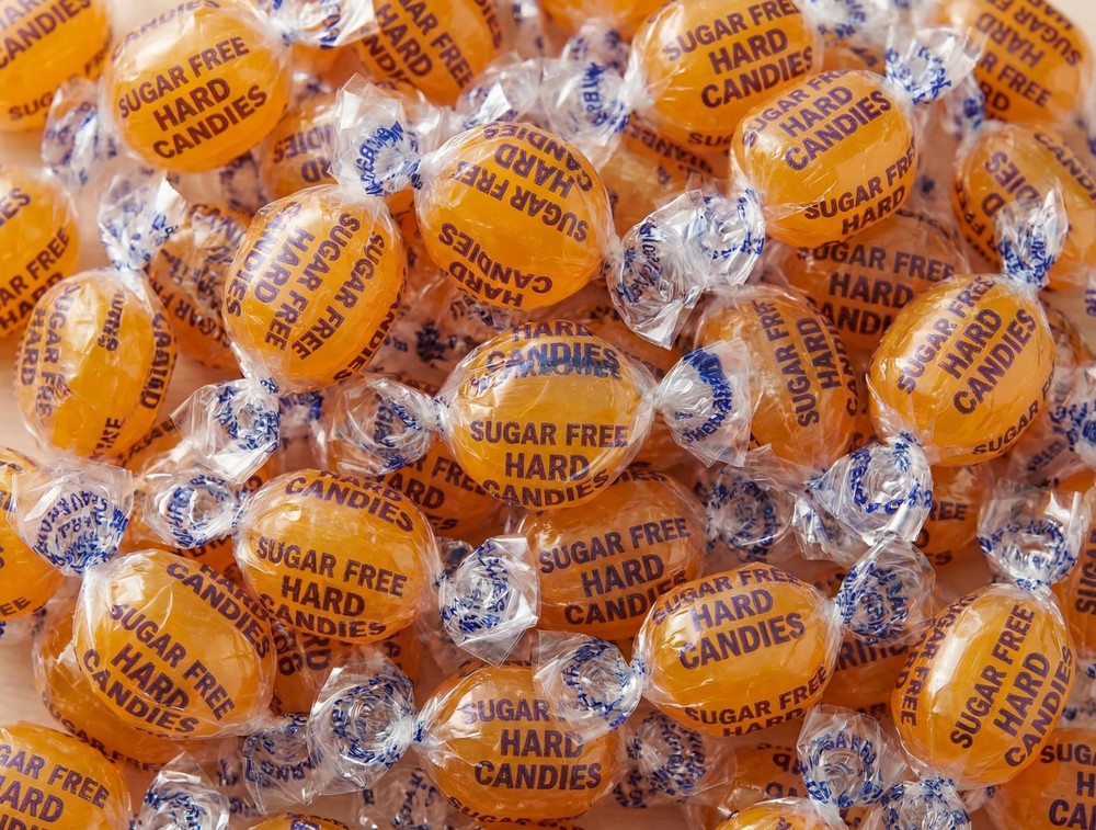 Sugar Free Butterscotch Hard Candy 50 Pieces – Creamy Butterscotch Flavor, In…
