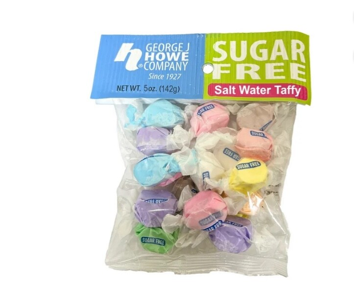 howe sugar free salt water taffy 2 bags 5 oz each free shipping