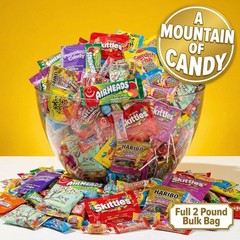 Individually Wrapped Candy Mix – Assorted Flavors – 2 LB Bag