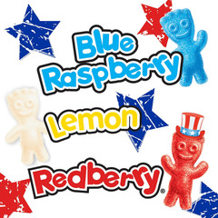 Red, White & Blue Soft & Chewy Candy, Bulk Candy, 12-3.08 Oz Boxes