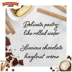 Pirouette Cookies – Indulgent Chocolate Hazelnut Créme Filled Wafers, 13.5 Oz