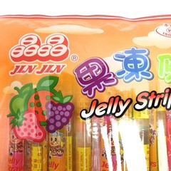 Jelly Strip Jelly Filled Straws in Assorted Flavors – Net Wt. 14.1 Oz.