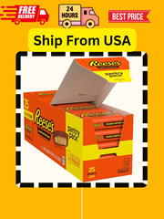 REESE’S Milk Chocolate Peanut Butter Cups – 25 Pcs