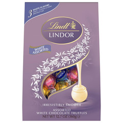 Limited Edition Lindt Lindor White Assorted Chocolate Truffle 12.7oz BB 03/26