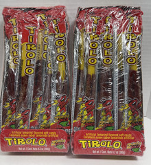 2 – Zumba Pica Tirolo Tamarind Candy Straws Chewy Mexican Sweet & Spicy 10 Count