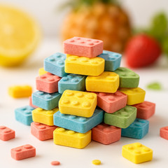 CANDY BLOX ~ Buildable sweet fun ~ 5LB – 80OZ ~ SHIPS FREE