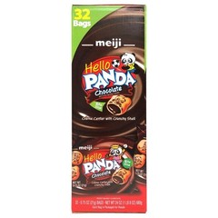 Meiji Hello Panda Chocolate 0.75oz 32ct.