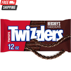 TWIZZLERS Twists, Chocolate Flavor (12-Ounce Bag)