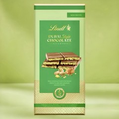 Lindt Dubai Style Chocolate Bar (5.3 oz/150g) – Pistachio and Kadayif Pastry