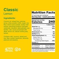Loacker Classic Lemon Wafers – Premium Crispy Wafer Cookies with Lemon Cream