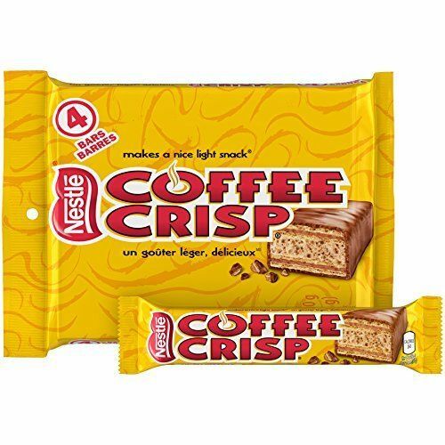 16 Coffee Crisp Chocolate Bars Full Size 50g Each From Canada -FRESH & DELICIOUS