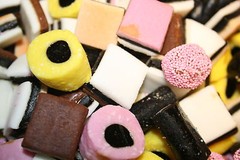 ENGLISH LICORICE ALLSORTS, 10LBS