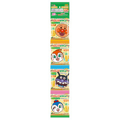Japan Fujiya Anpanman Bite-Size Biscuits Multi Pack 80g (20g× 4 Packs) × 10 bags