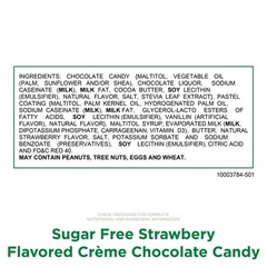 Russell Stover *Sugar Free* STRAWBERRY CREME’ in Chocolate Candy- BULK- 2 POUNDS