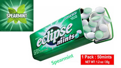 5x Wrigley’s Eclipse Mints 35g | Sugar-Free Assorted Flavours | 50 Mints Each