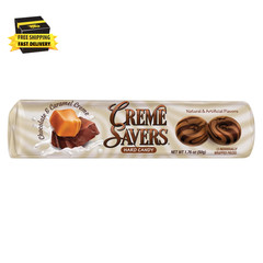 Creme Savers Chocolate and Caramel Hard Candy | the Taste of Sweet Chocolate Swi