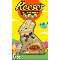 Reese’s Milk Chocolate Peanut Butter Bunny Easter Candy Gift Box 5 Oz Treat