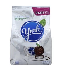York Party Pack Dark Chocolate Peppermint Patties, Miniatures, 35.2 Oz Bag