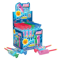 Melody Pops, Assorted Flavors, Whistle Lollipops, Individually Wrapped Candy, 30