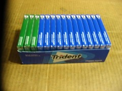 15 Packs Trident (12 Original)+(3 Spearmint) Sugar-Free Chewing Gum BB 4-22-2027