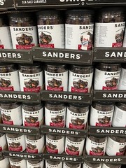 Sanders Dark Chocolate Sea Salt Caramels, 1.02 kg/ 2.25 LB, Exp:2024/12/20
