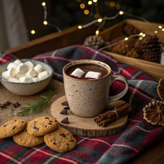 Double Decadent Dark Hot Chocolate Mix – Dairy-Free, Vegan, Plant Based, Gluten-